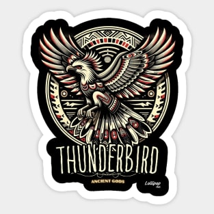 Old Gods Mystic Native American Indian Thunderbird - Guardian of the Skies Sticker